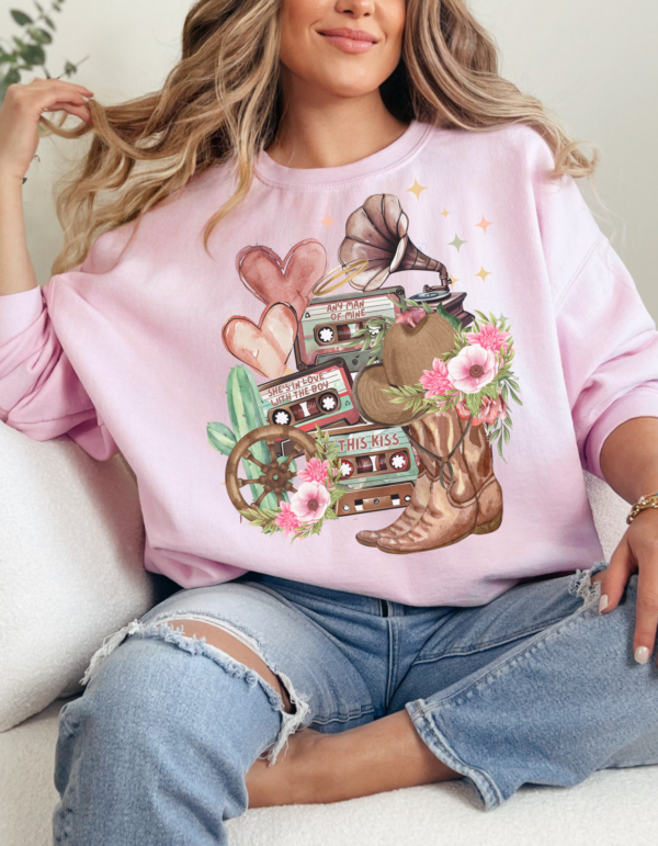 Country Nostalgia/ Crewneck Sweatshirt