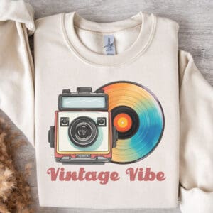 Vintage Vibe/ Throwback Crewneck Sweatshirt