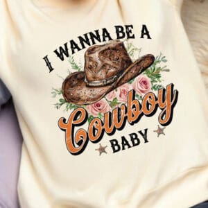 Cowboy Baby/ Crewneck Sweatshirt