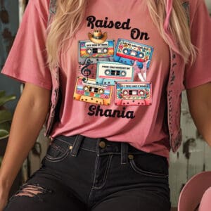 Raised On Shania /One Country Summer T-Shirt