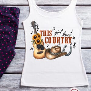 This Girl Loves Country/ Summer Tanktop