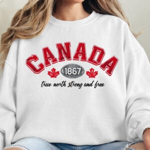 Canada Varsity 1867/ Crewneck Sweatshirt