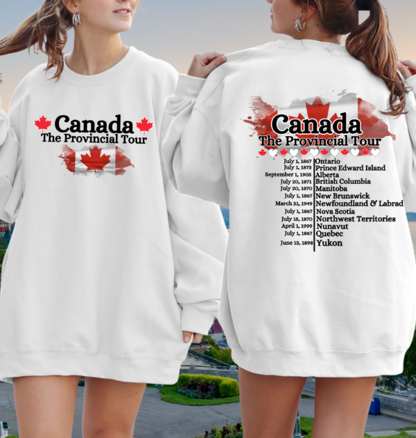 Canada The Provincial Tour/ Crewneck Sweatshirt