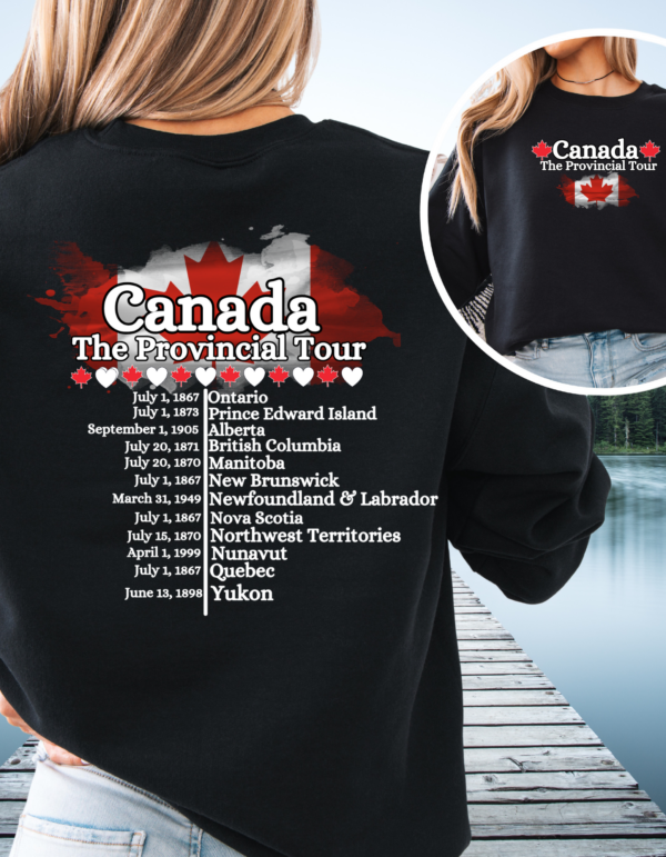 Canada The Provincial Tour/ Crewneck Sweatshirt - Image 2