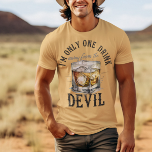 One Drink From The Devil/ One Country Summer T-Shirt