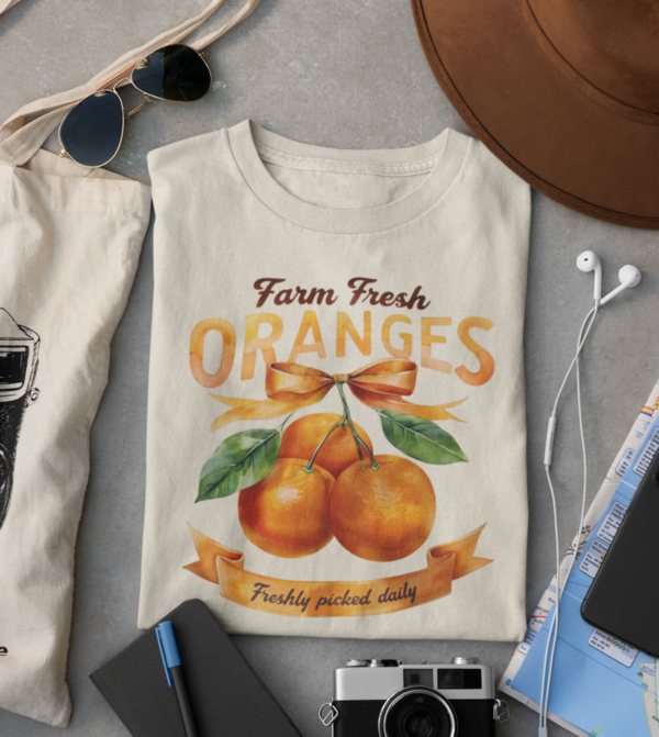 Farm Fresh Oranges/ One Country Summer T-Shirt