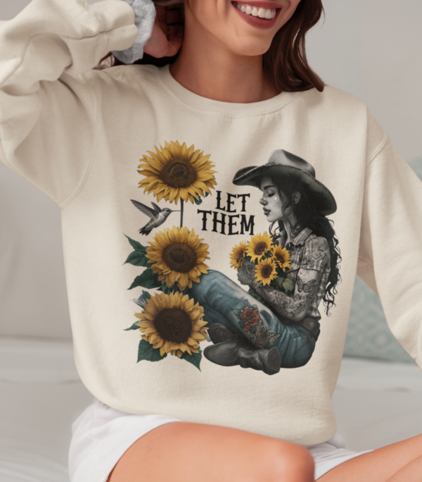 Let Them/ Crewneck Sweater