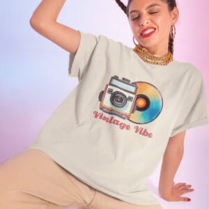 Vintage Vibe/ Throwback T-Shirt