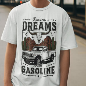 Runs on Dreams & Gasoline/ One Country Summer T-Shirt