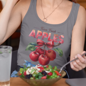 Farm Fresh Apples/ Summer Tank Top