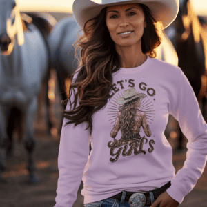 Lets Go Girls/ One Country Summer Crewneck Sweatshirt