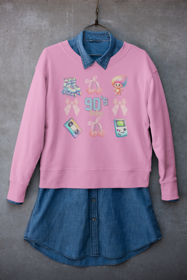 90s Coquette/ Crewneck Sweatshirt