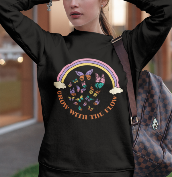 Grow With The Flow/ Crewneck Sweatshirt