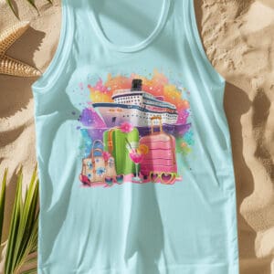 Colorful Cruise Vacation / Cruise Tanktop