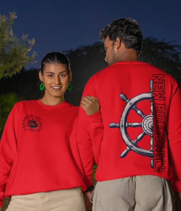 New Brunswick Minimalist/ Provincial Crewneck Sweatshirt