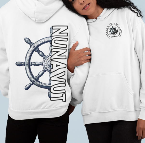 Nunavut Minimalist/ Provincial Hooded SweatShirt