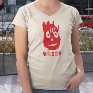 Wilson/ Throwback V-neck T-Shirt