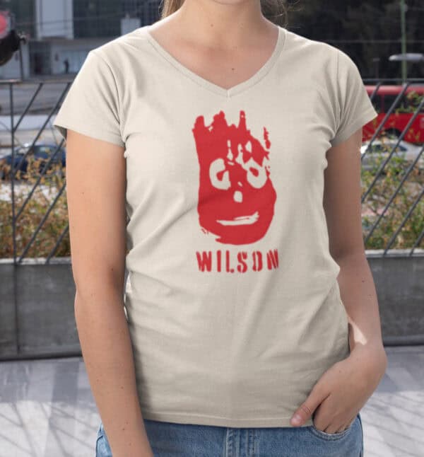 Wilson/ Throwback V-neck T-Shirt