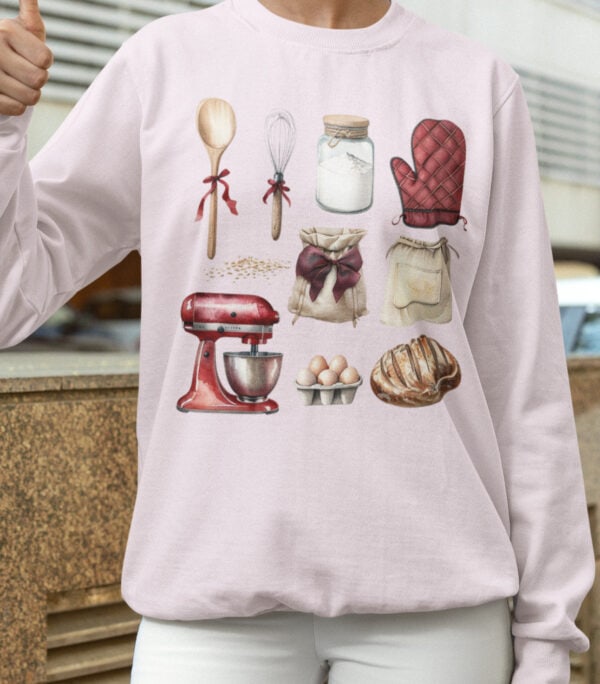 Baking Coquette/ Crewneck Sweatshirt