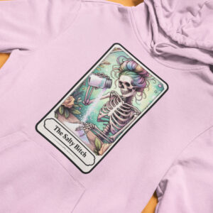 The Salty Bitch/ Tarot Card Hooded Sweatshirt