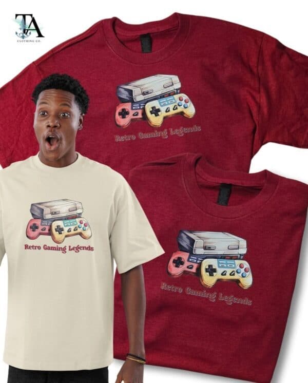 Retro Gaming Legends| Gildan Tee