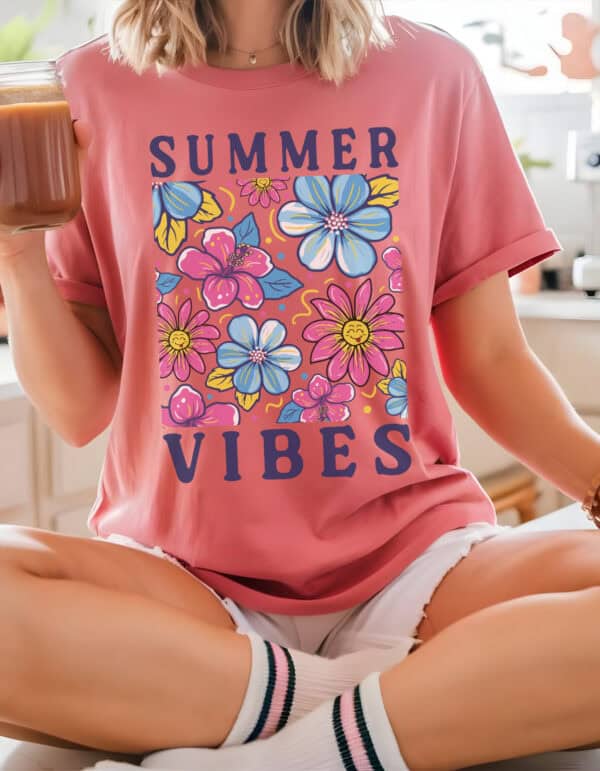 Summer Vibes Floral/Comfort Colors Collection