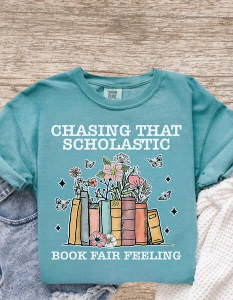 Chasing That Scholastic Book Fair Feeling| Comfort Colors Collection