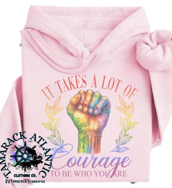 It Takes Courage To Be Who You Are