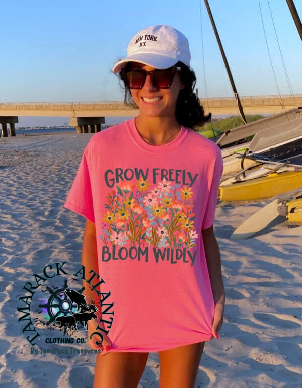 Grow Freely Bloom Wildly| Summer Sale Comfort Colors Collection