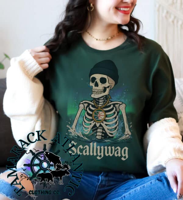 Scallywag| Forest| Gildan Softstyle Tee