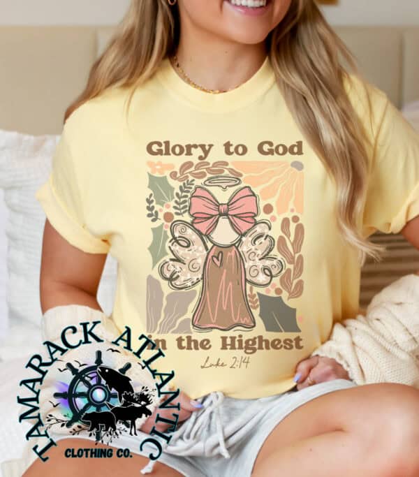 Glory To God| Summer Sale  Comfort Colors Tee