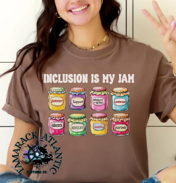 Inclusion Is My Jam| Comfort Colors Tee
