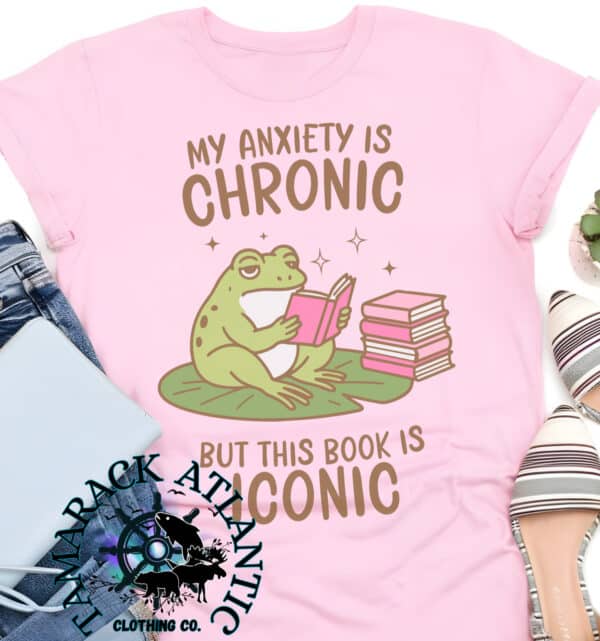 Anxiety Is Chronic Book Is Iconic