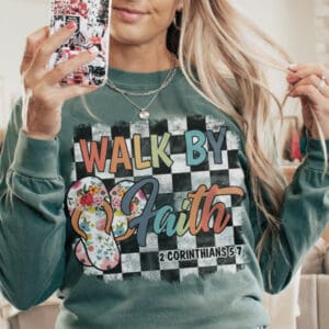 Walk By Faith| Comfort Colors Collection
