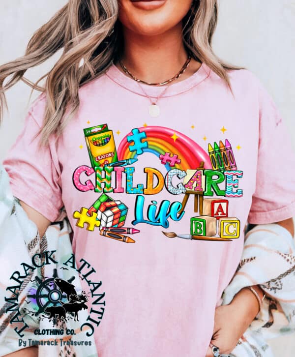 Childcare Life| Comfort Colors Collection