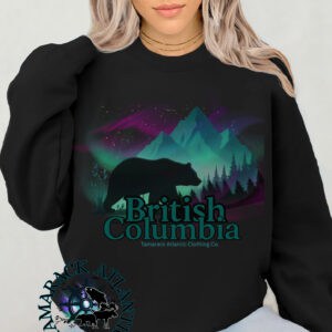 British Columbia Borealis | Tamarack Atlantic Clothing Co.| Black