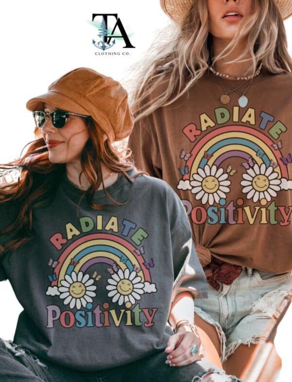 Radiate Positivity| Comfort Colors Collection