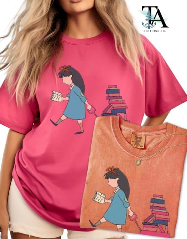 Matilda Went To Find A Book| Comfort Colors