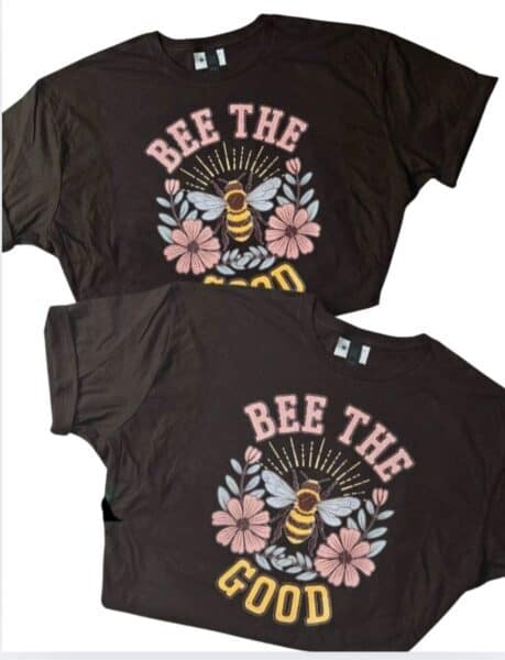 Bee The Good| Dark Chocolate| Gildan Softstyle Tee