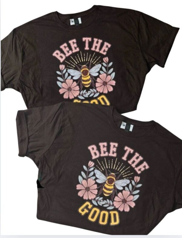 Bee The Good| Dark Chocolate| Gildan Softstyle Tee