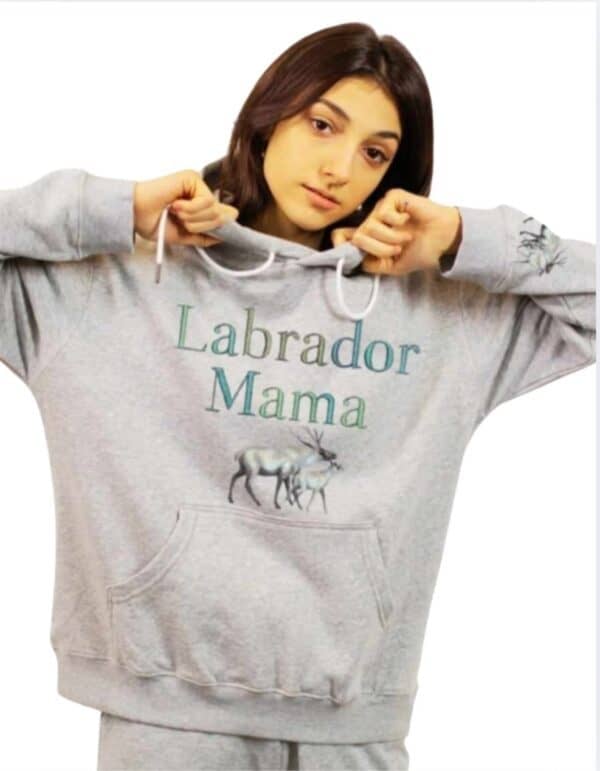 Labrador Mama| Gildan Hoodie| Ash