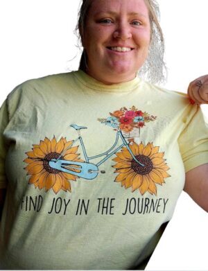 Find Joy In The Journey| Comfort Colors Tee| Butter
