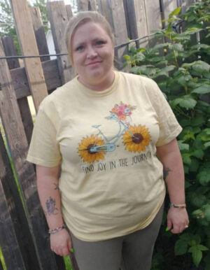 Find Joy In The Journey| Comfort Colors Tee| Butter