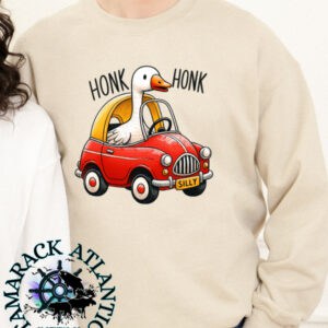 Silly Goose| Honk Honk| Matchable|Adult|Red Car