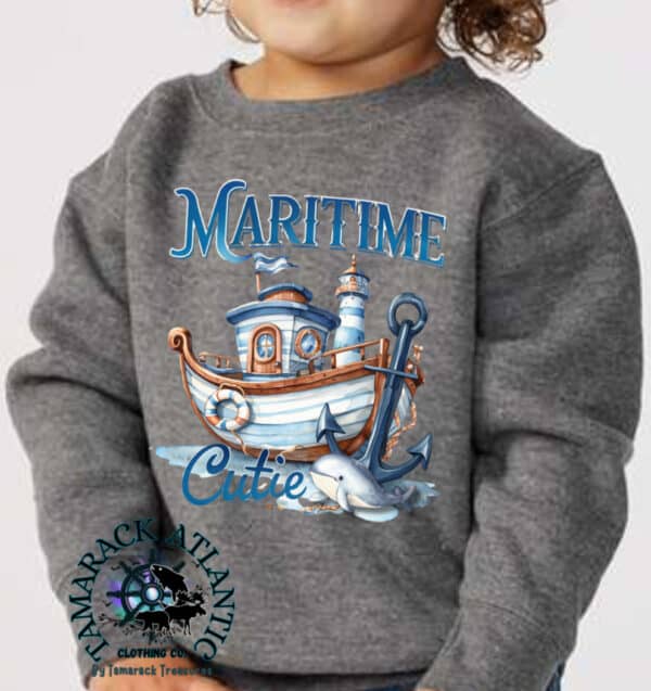 Maritime Cutie| Toddler Crewneck