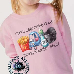 Busy Doing Toddler Stuff| Matchable| Toddler Crewneck