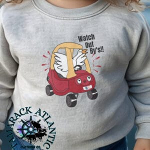Silly Goose| Newfie Toy Car|Matchable| Toddler Crewneck