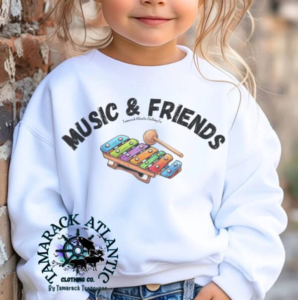 Music And Friends| Matchable| Toddler Crewneck