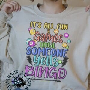 It's All Fun And Games| Bingo| Matchable | Adult