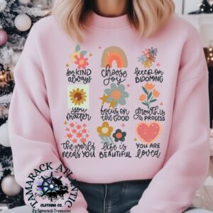 Floral Positive Affirmations